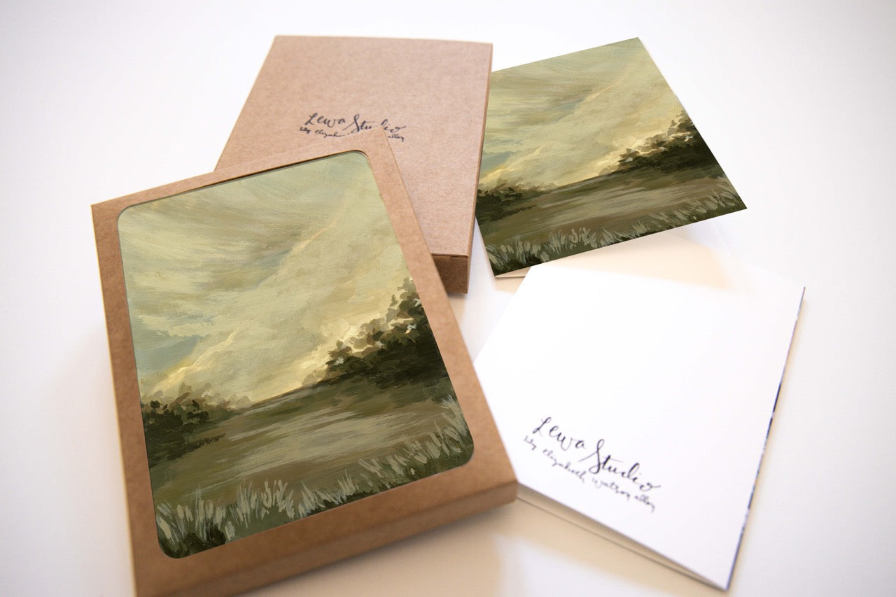 "Alive in the Light of the Son" A2 Box Card Set