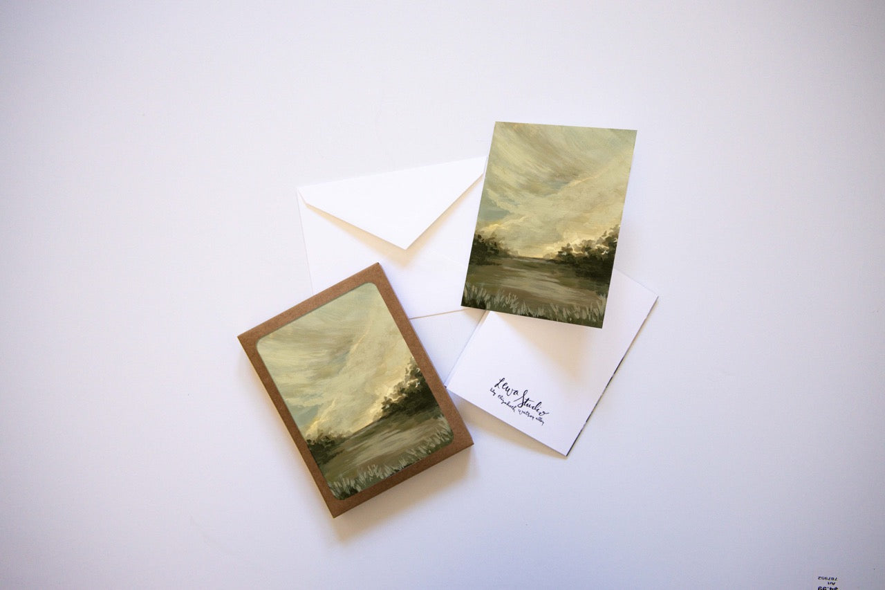 "Alive in the Light of the Son" A2 Box Card Set