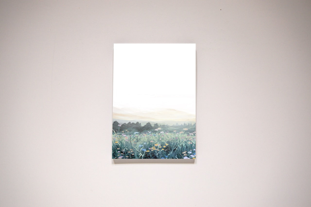 "A Rest in the Field" Notepad