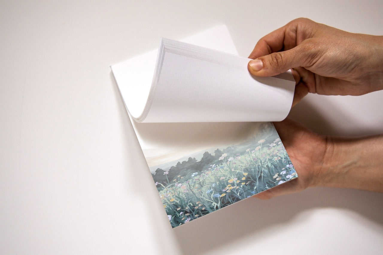 "A Rest in the Field" Notepad