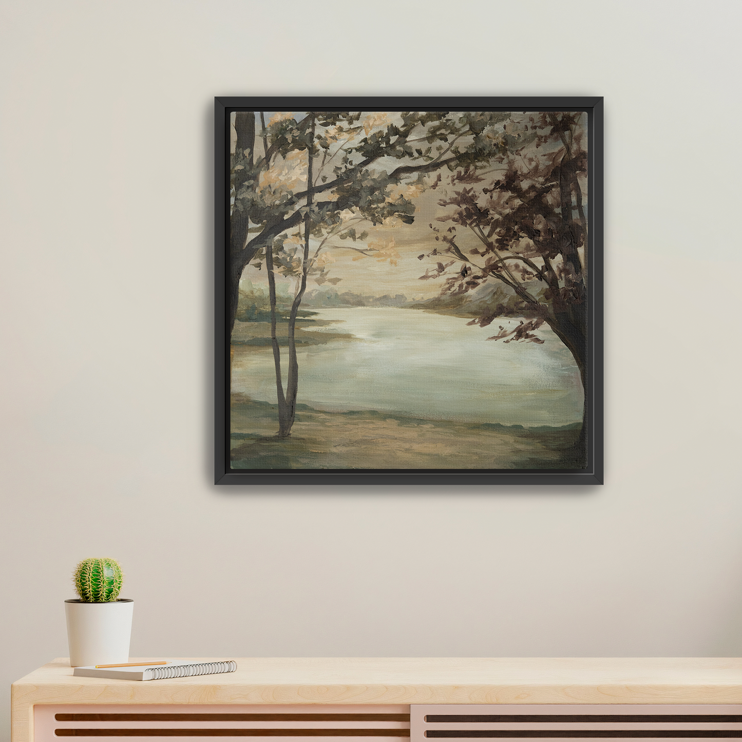 "The Lake House" Art Print