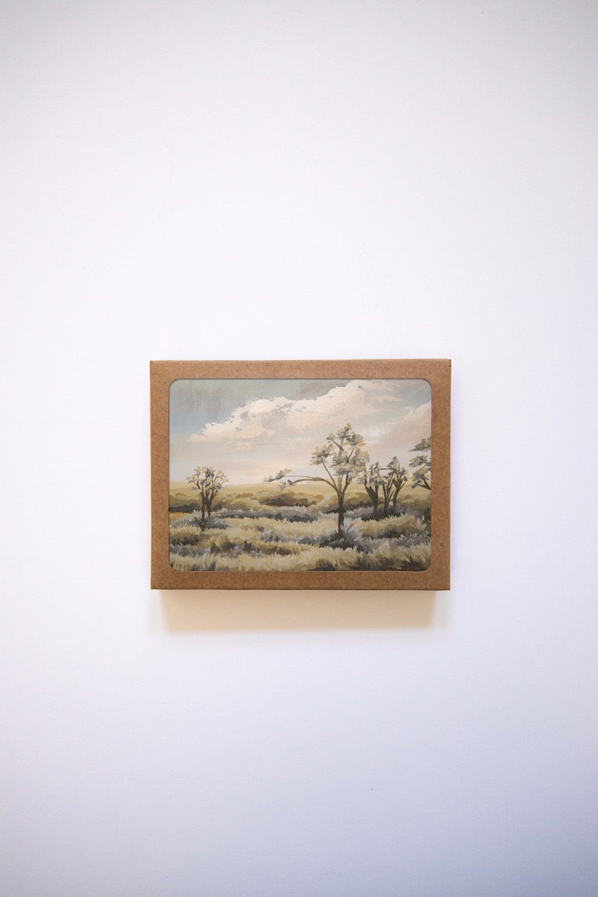"Cherished Olive" A2 Box Card Set