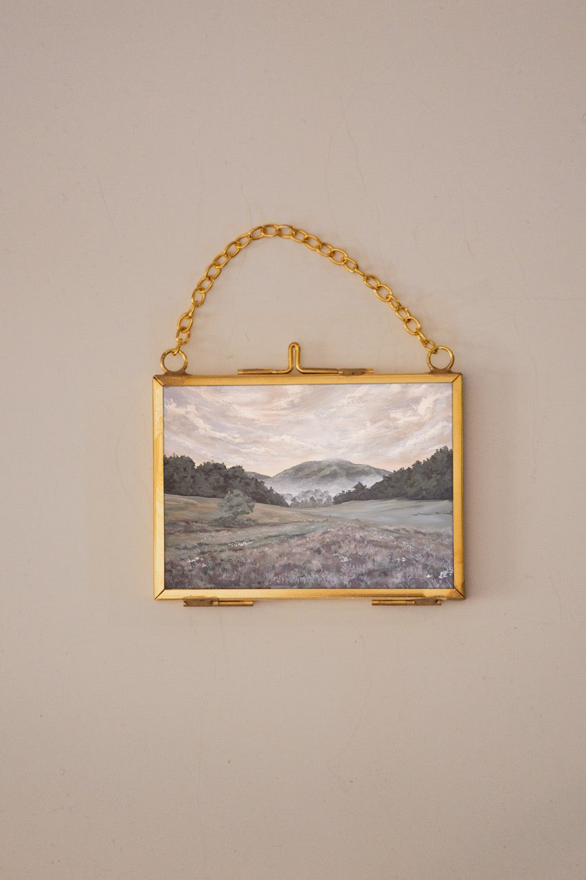 "Dawn" Gold Frame Ornament