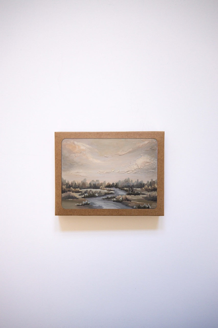 "Earthen Reverence" A2 Box Card Set