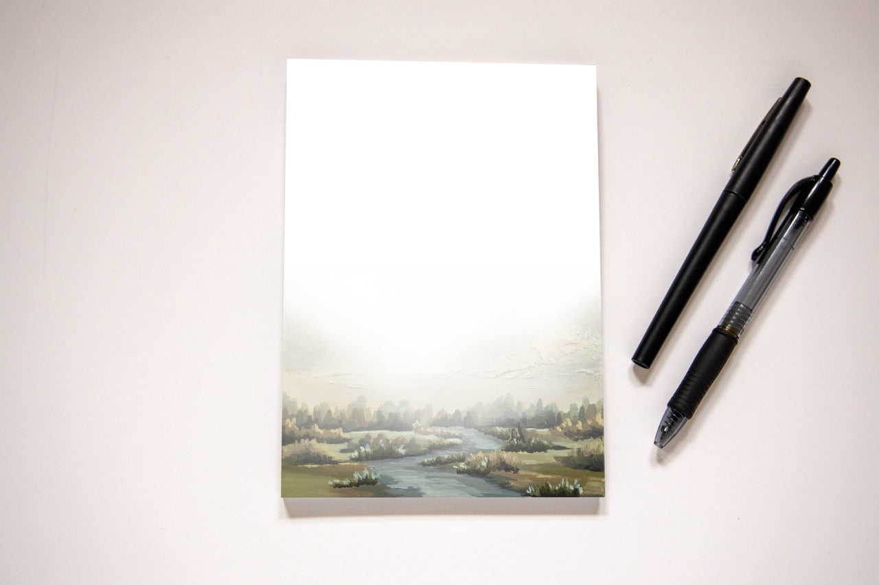 "Earthen Reverence" Notepad