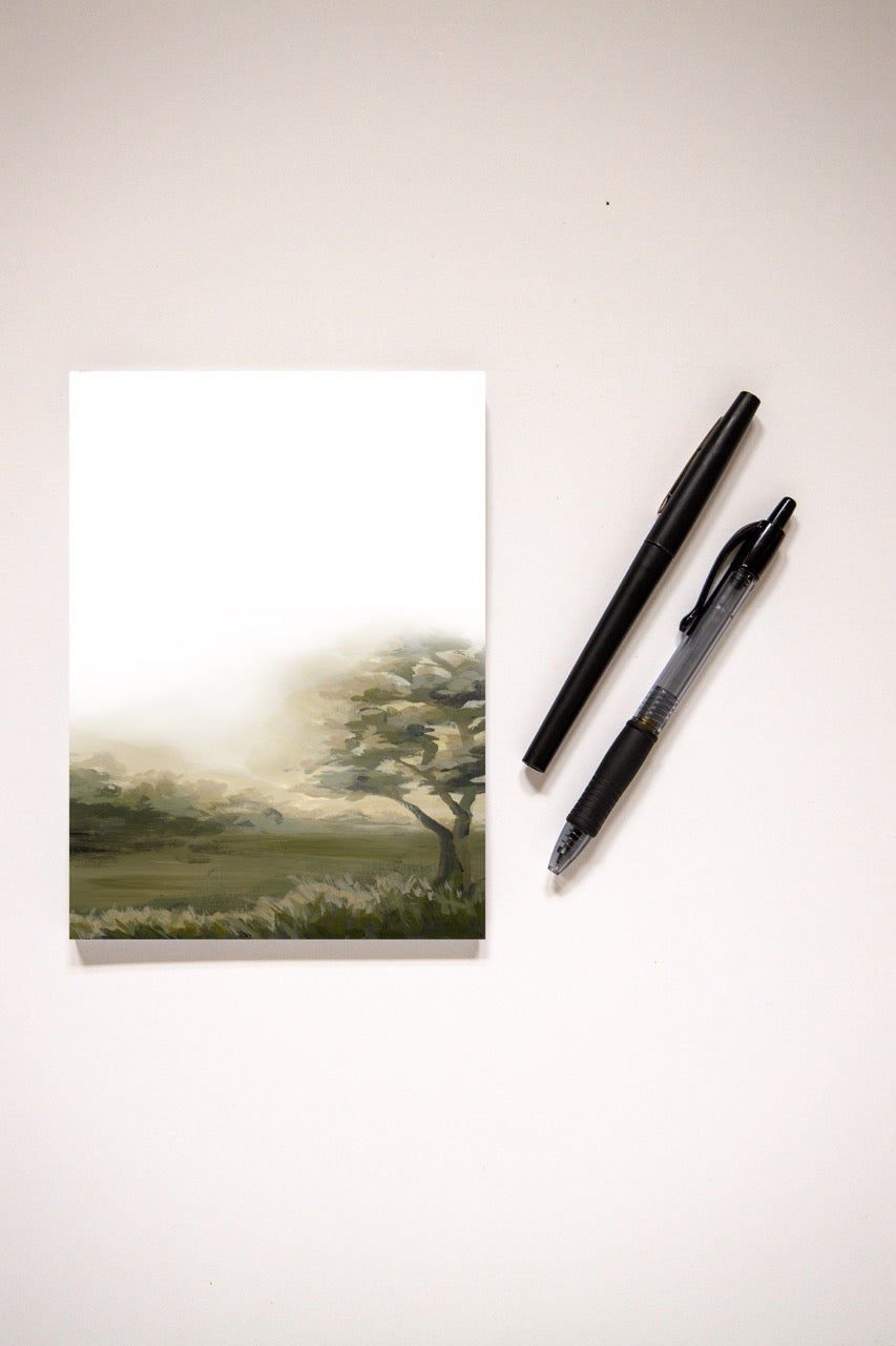 "Families Finally Restored" Notepad