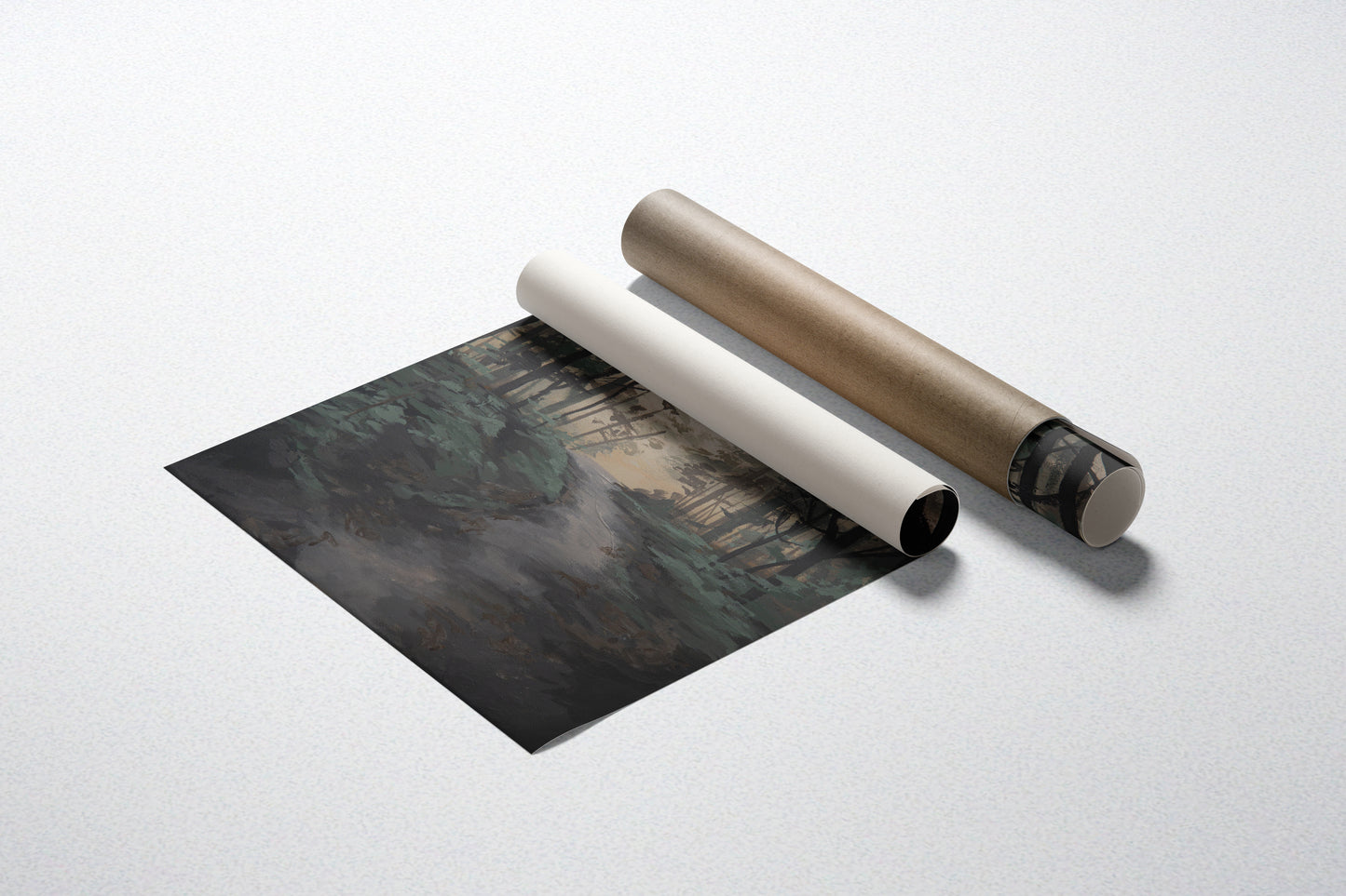 "Iron Lilac Dawn" Art Print