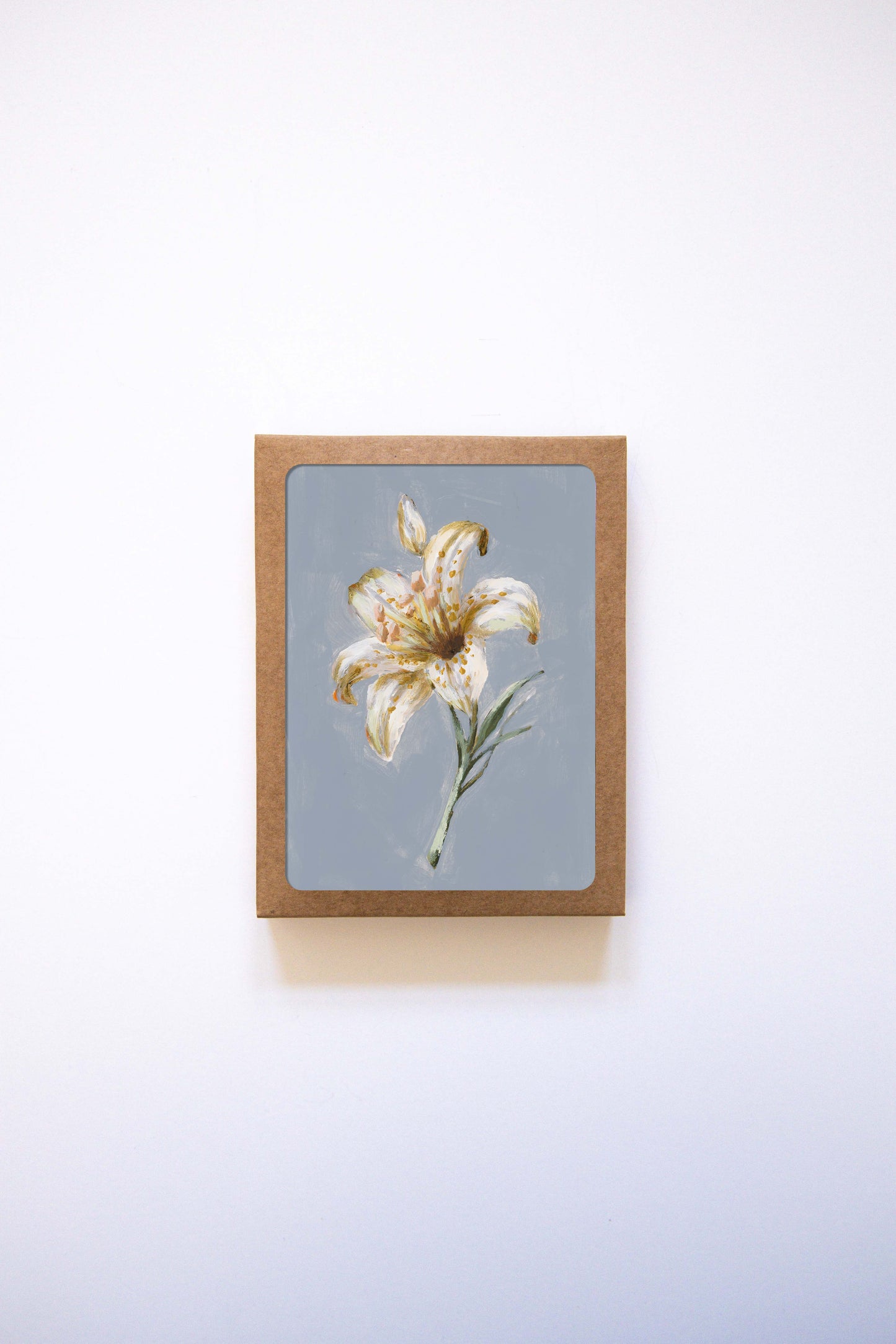 "Lily Flower 1" A2 Box Card Set