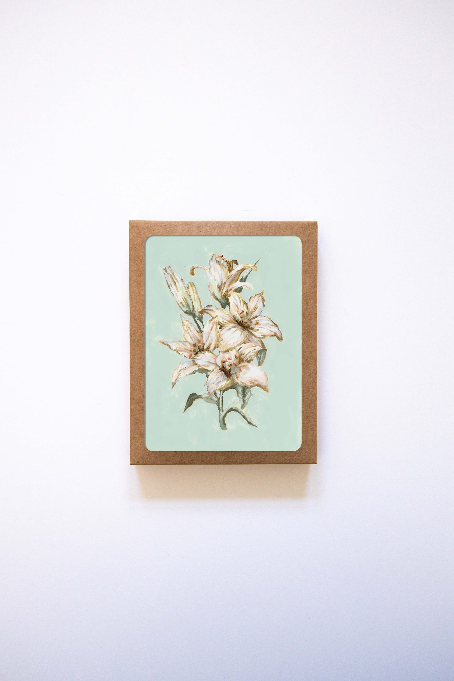 "Lily Flower 6" A2 Box Card Set
