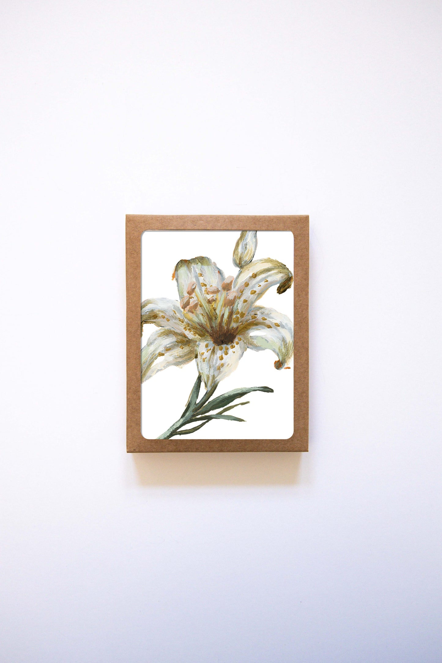 "Lily Flower 1 Bold" A2 Box Card Set