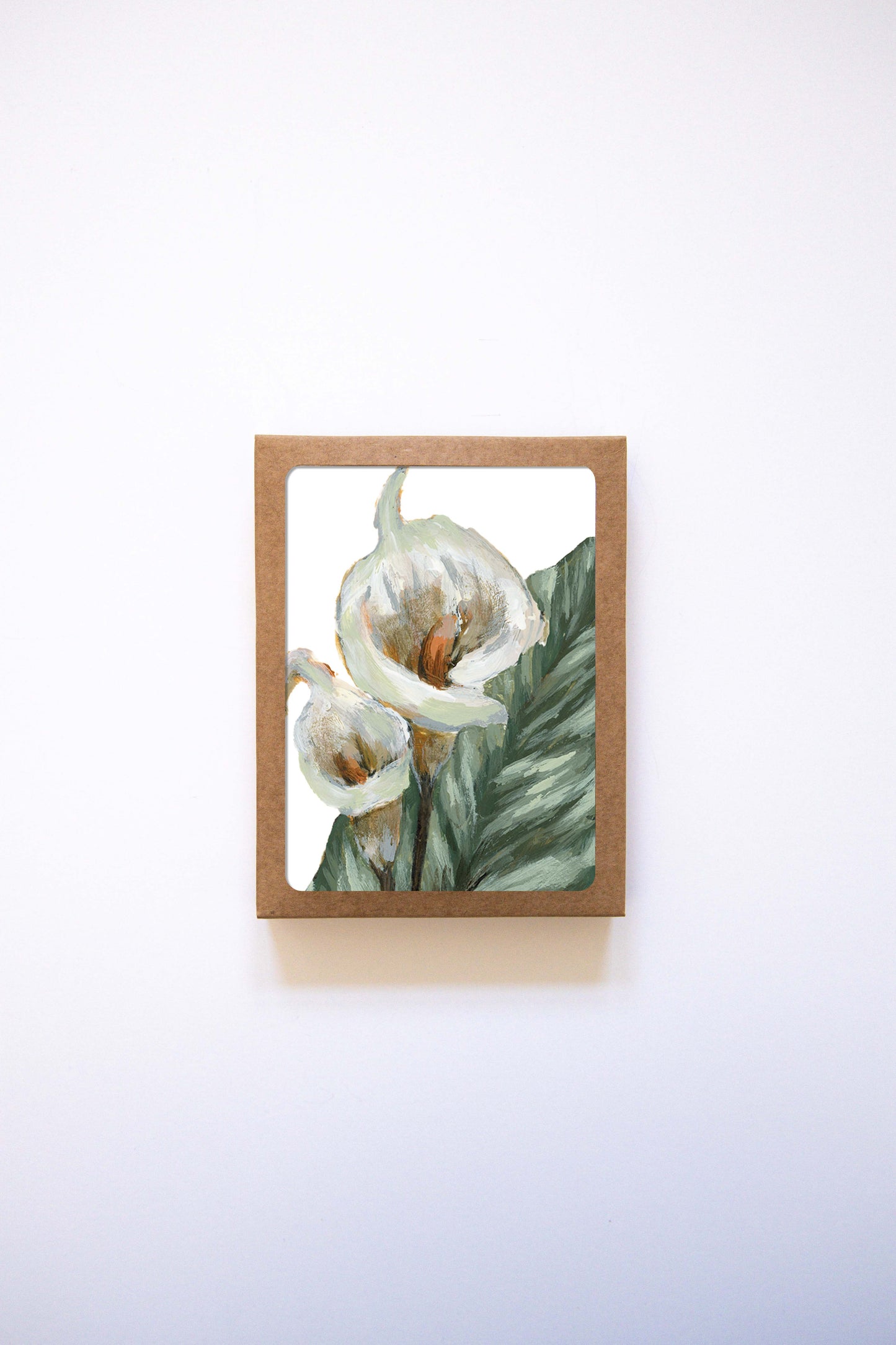 "Lily Flower 5 Bold" A2 Box Card Set