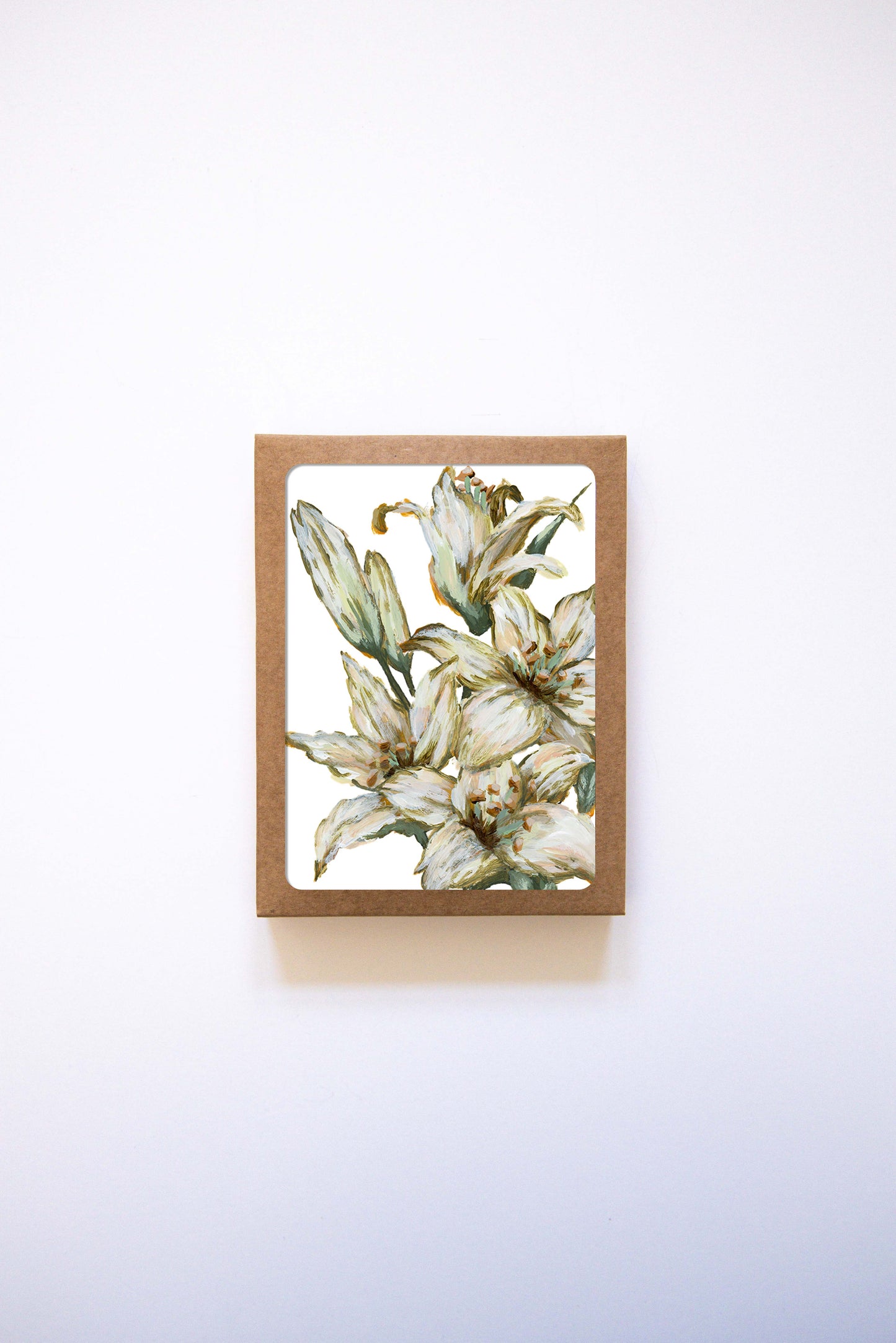 "Lily Flower 6 Bold" A2 Box Card Set
