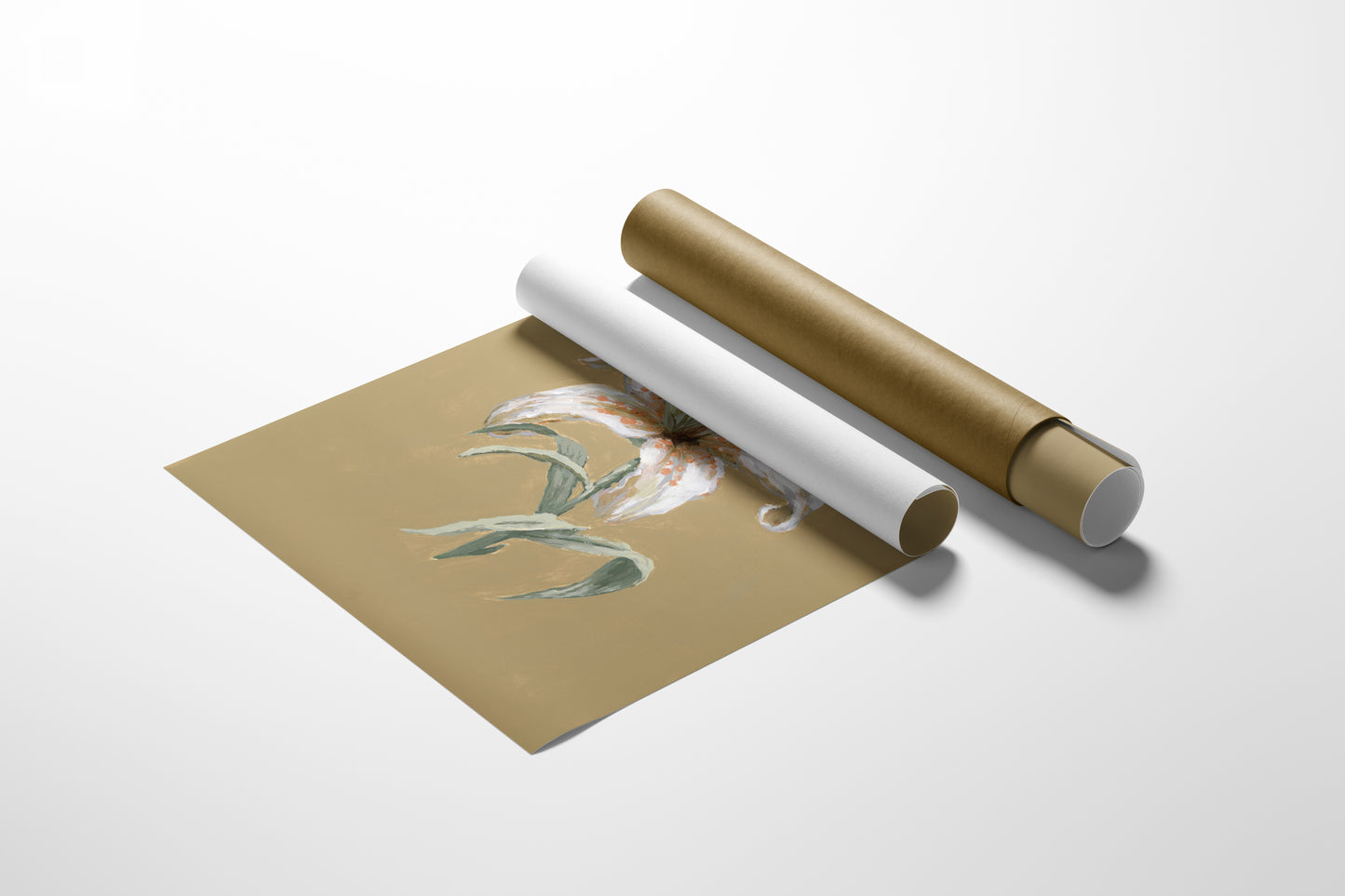 "Lily Flower 8" Art Print