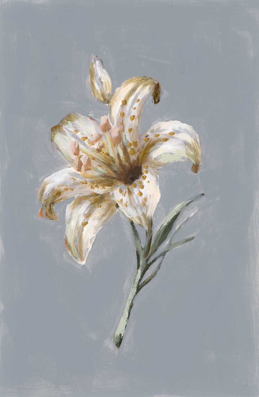 "Lily Flower no. 1" Original (unframed)