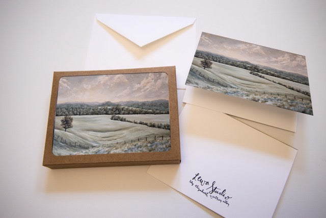 "On Our Way" A2 Box Card Set
