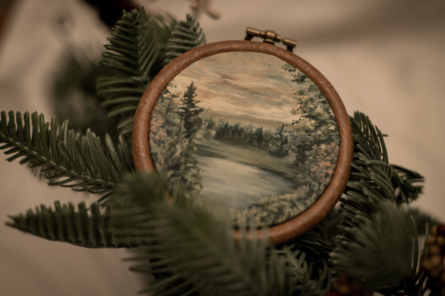 "New" Circle Ornament