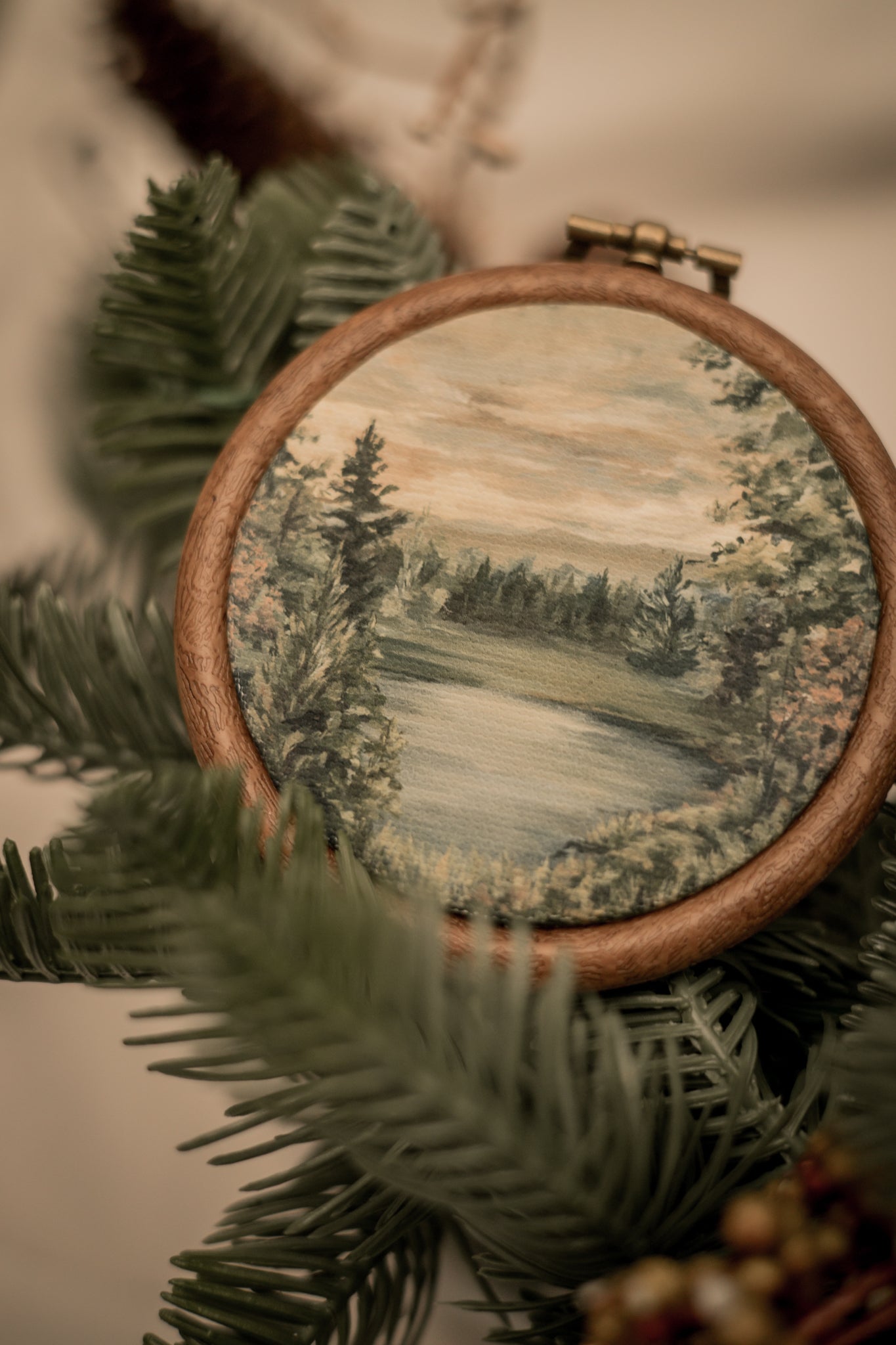 "New" Circle Ornament