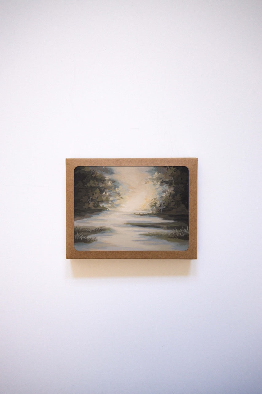 "Reeds of Dew" A2 Box Card Set