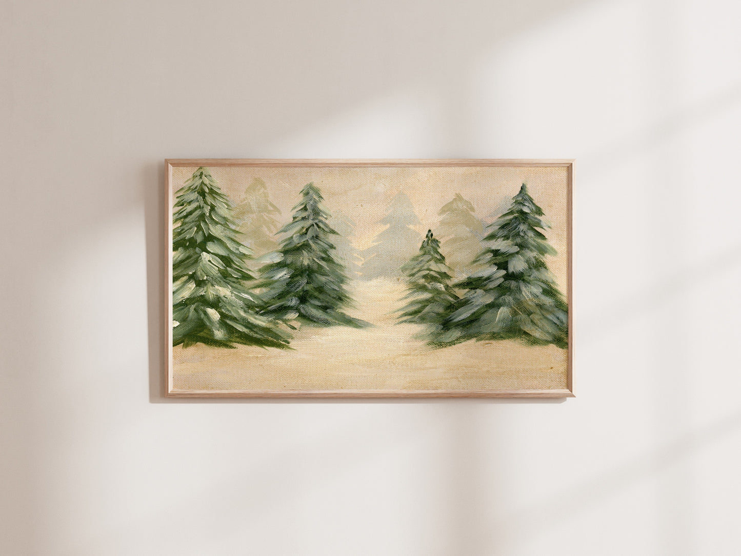 "Winter Trees no. 3" Frame TV