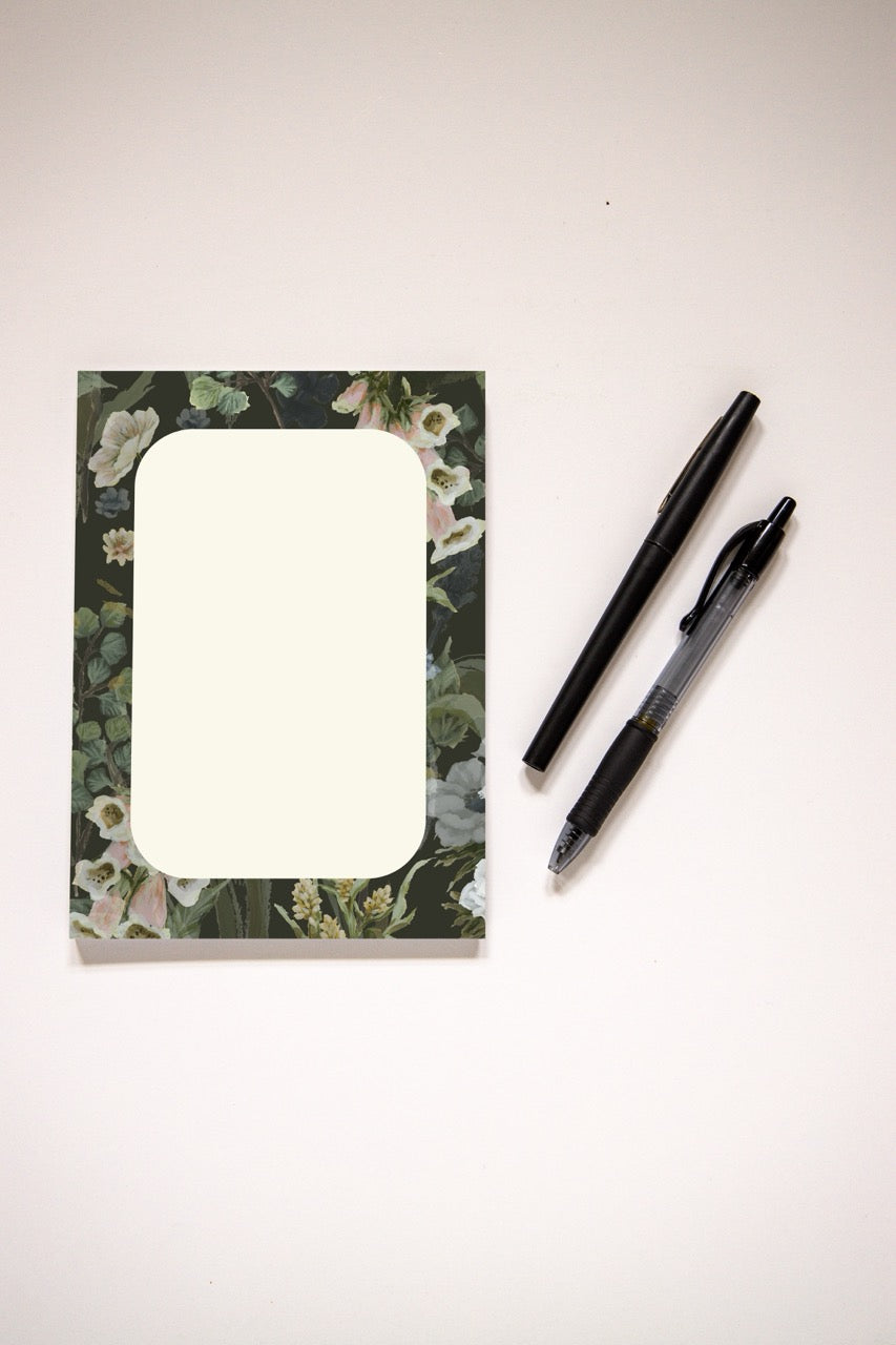 "Dark Wildflowers" Notepad