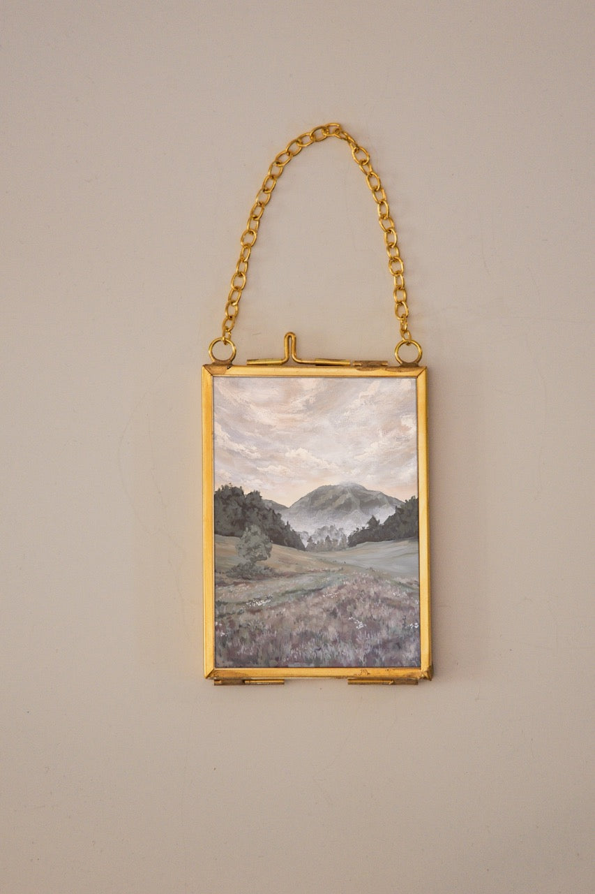 "Dawn" Gold Frame Ornament