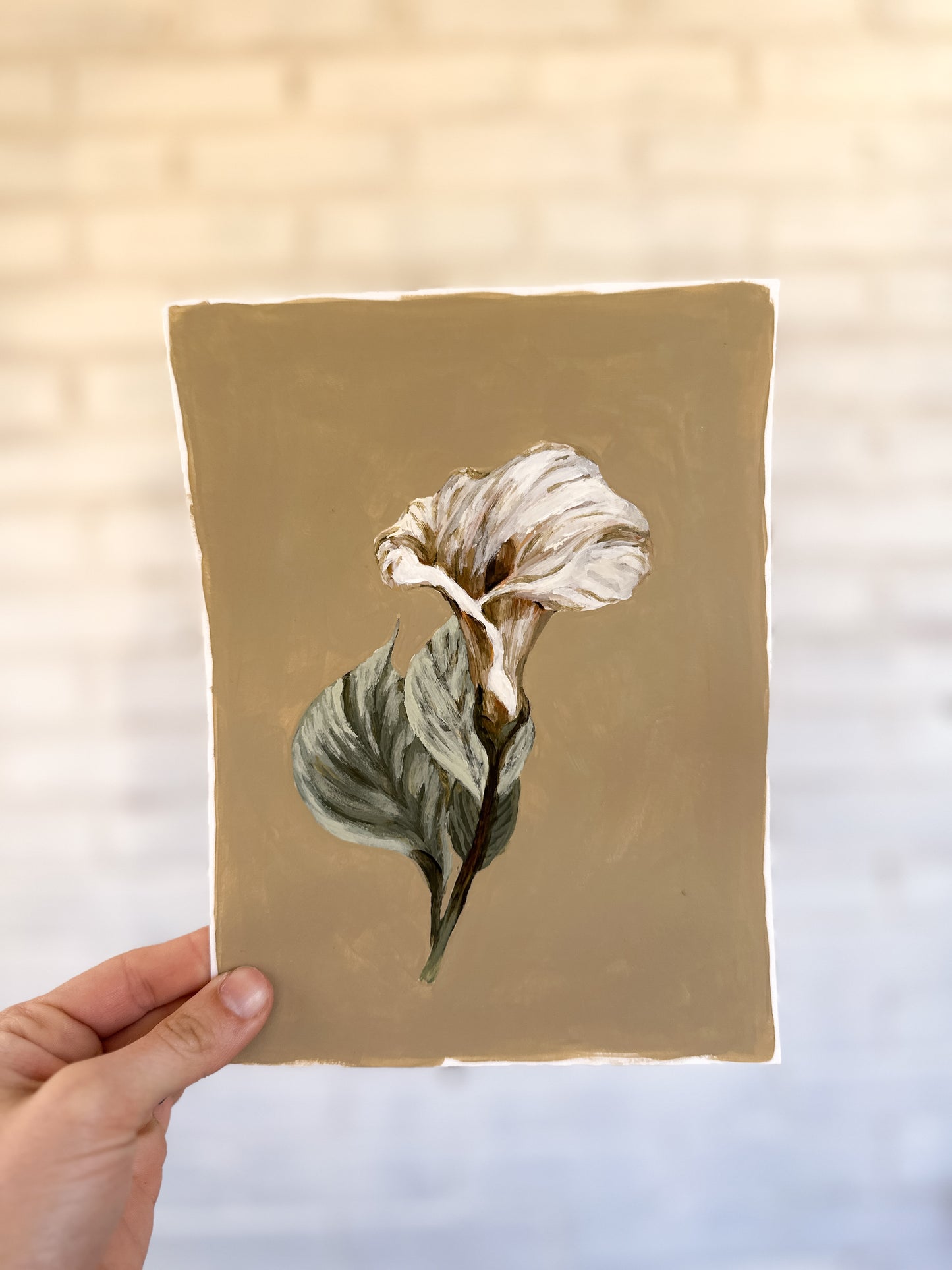 "Lily Flower no. 10" Original (unframed)