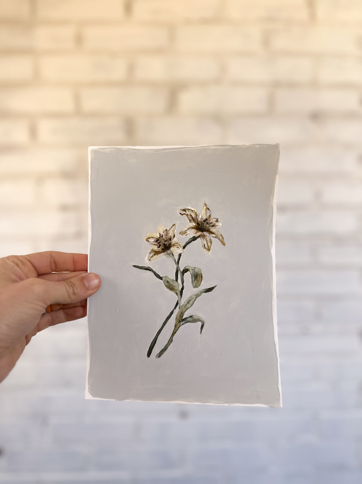 "Lily Flower no. 11" Original (unframed)