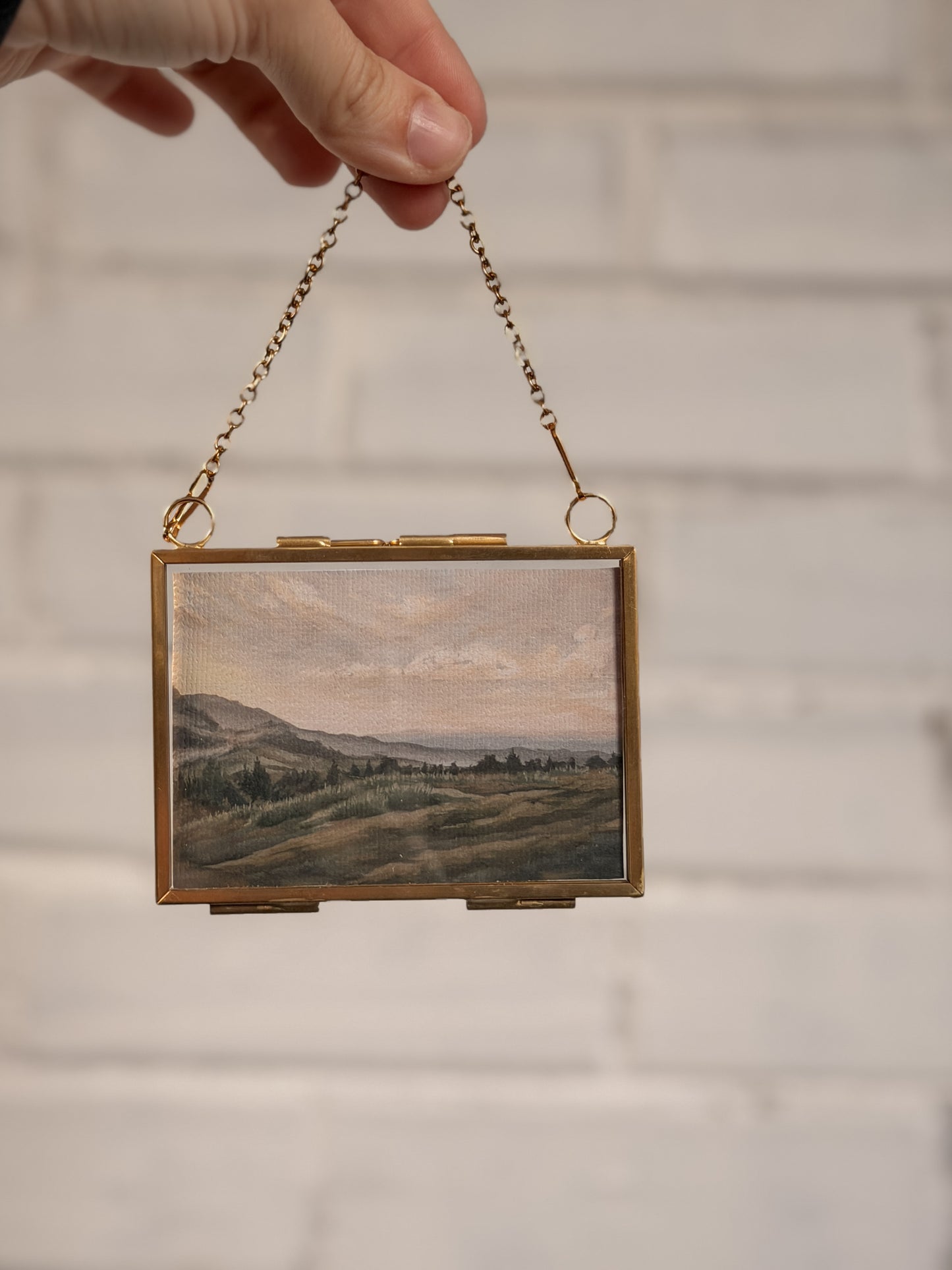 "Choosing Everyday" Gold Frame Ornament