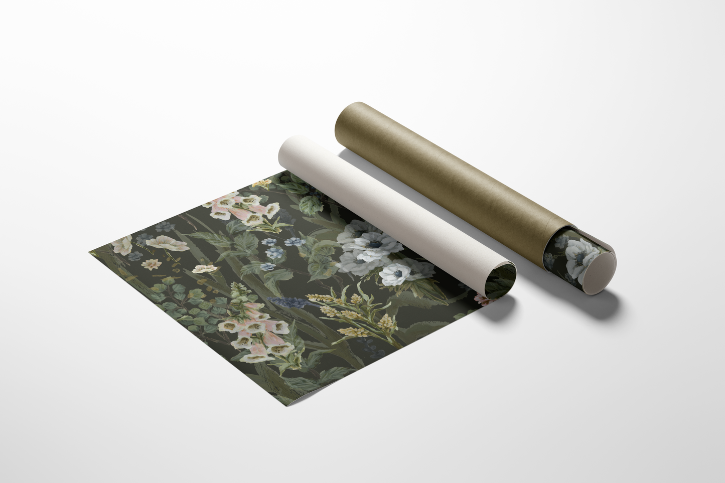 "Dark Wildflowers" Art Print