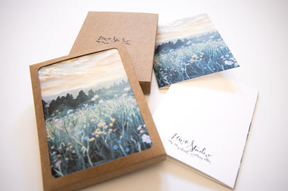 "A Rest in The Field" A2 Box Card Set