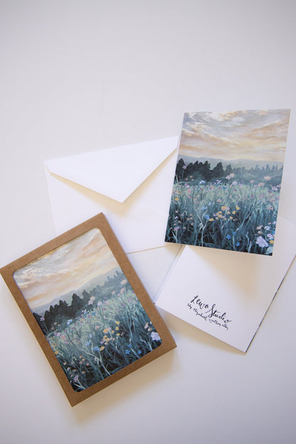 "A Rest in The Field" A2 Box Card Set