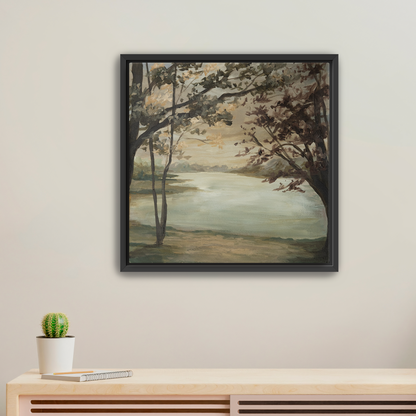 "The Lake House" Art Print