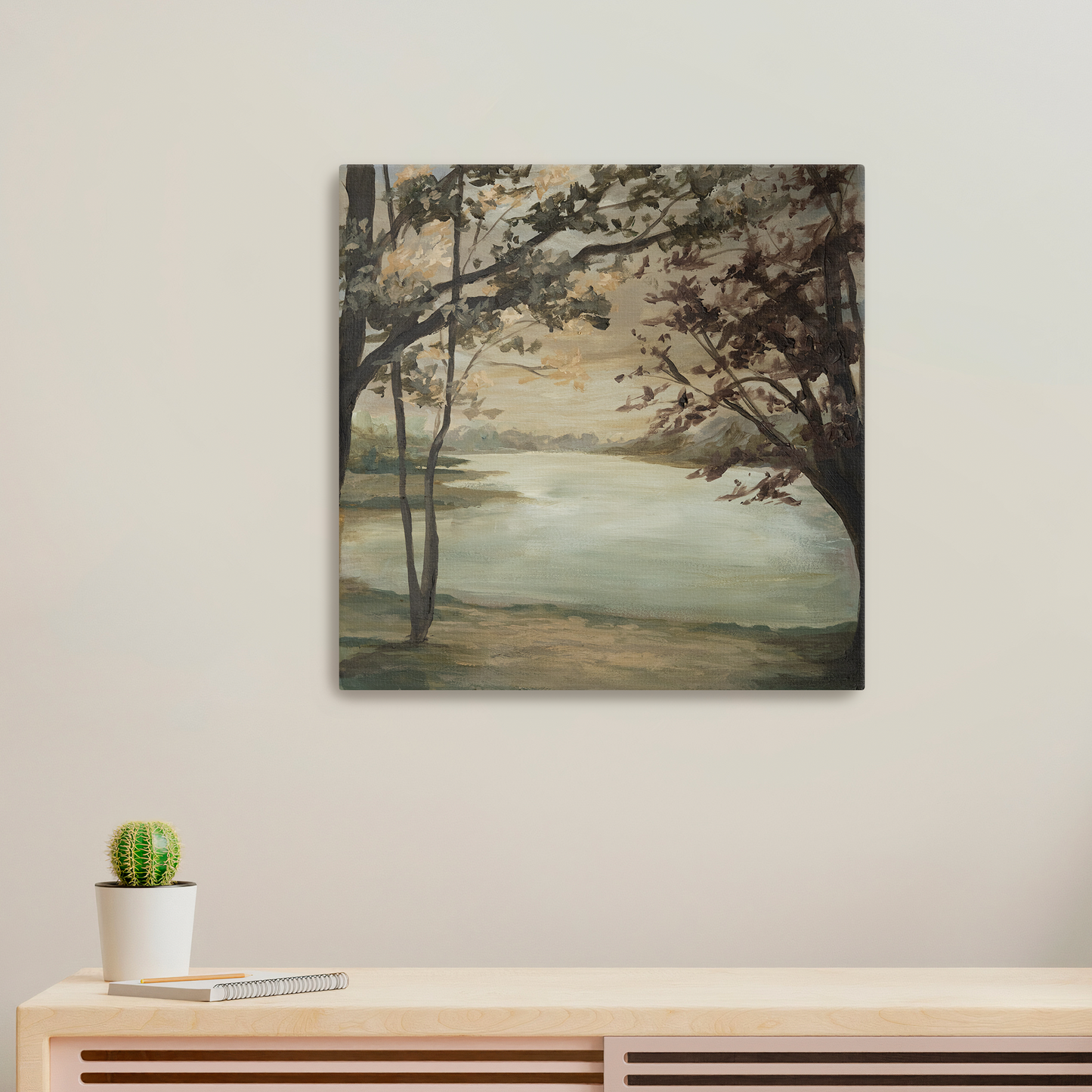 "The Lake House" Art Print