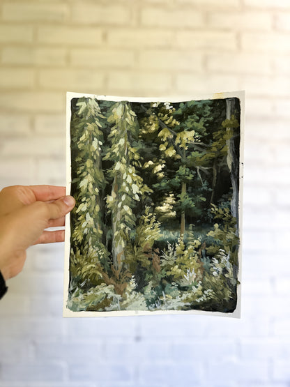 "Verdant Edge" Original (unframed)