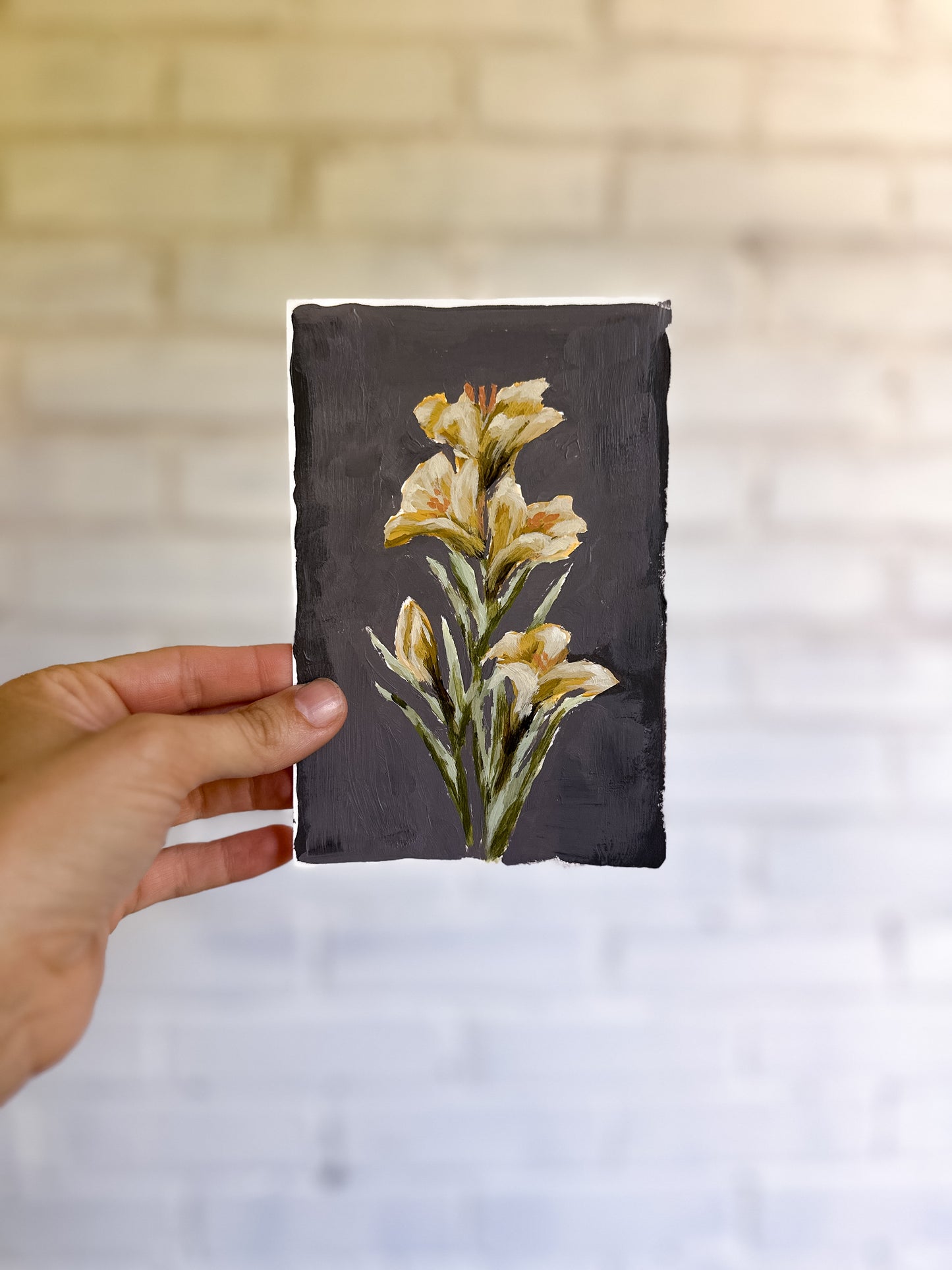 "Wild Flower no. 4" Original (unframed)