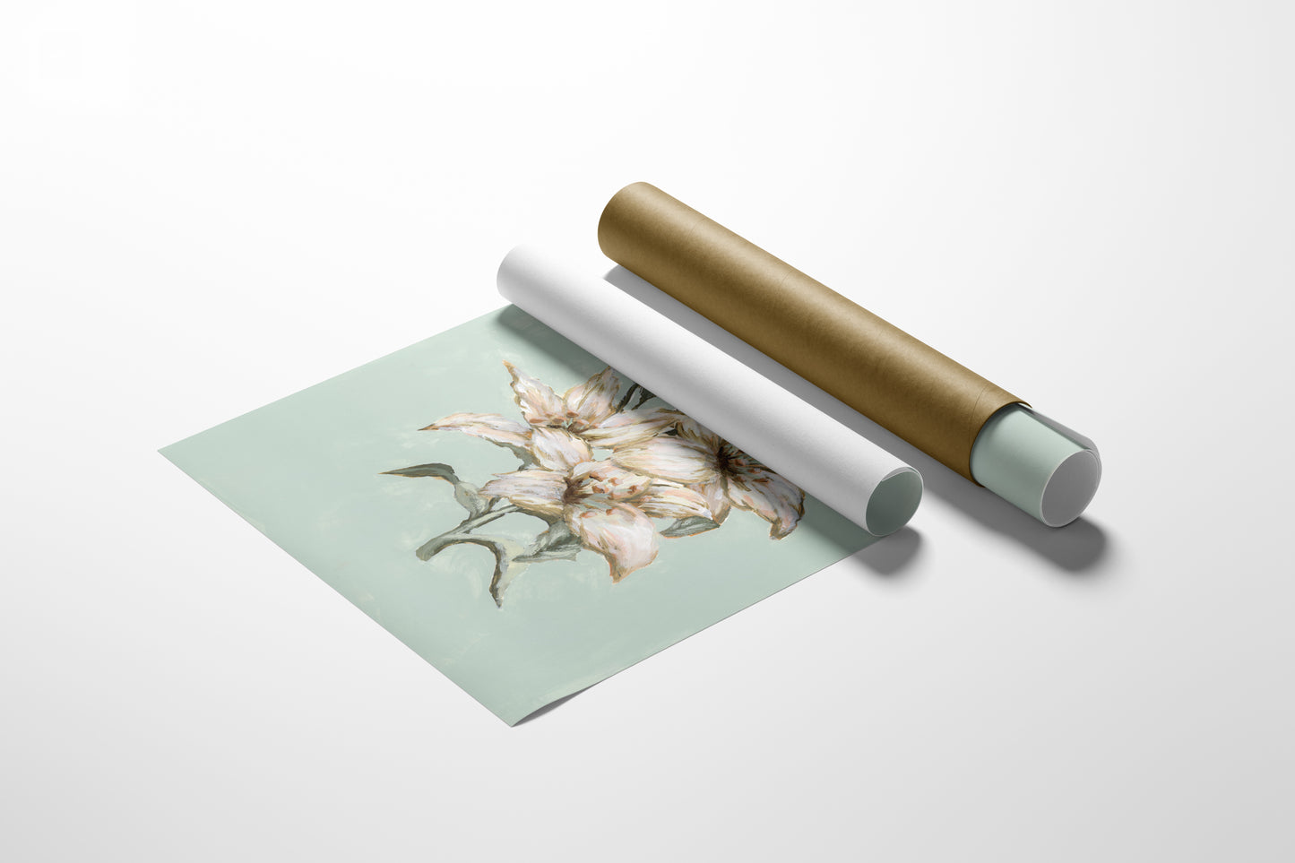 "Lily Flower 6" Art Print