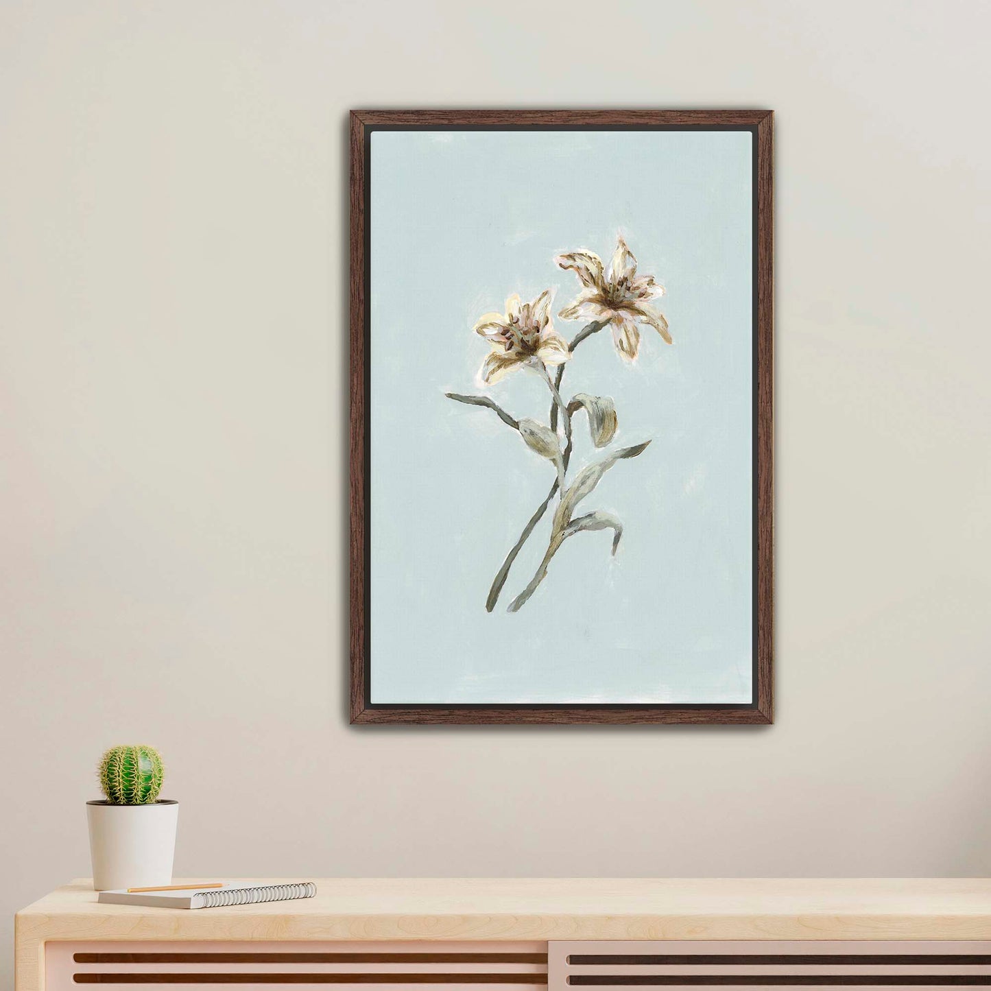 "Lily Flower 11" Art Print