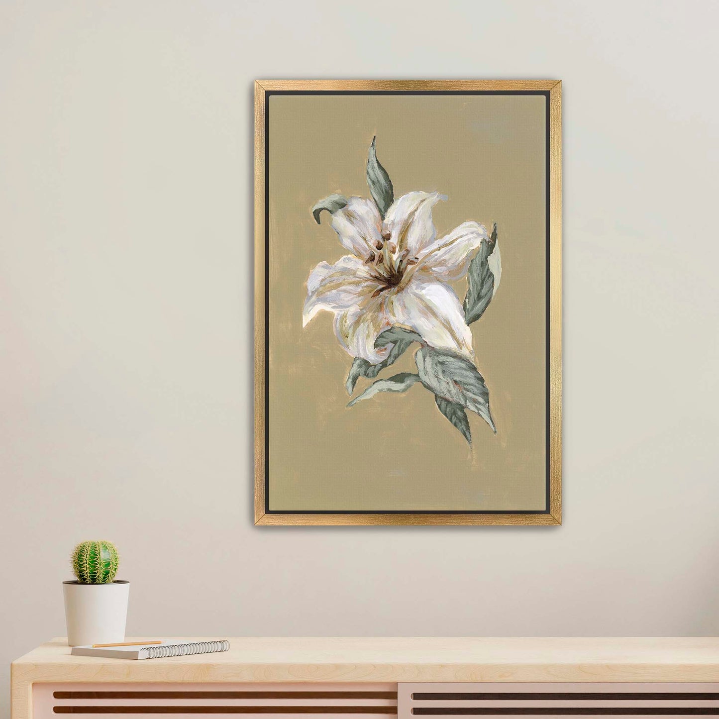 "Lily Flower 3" Art Print