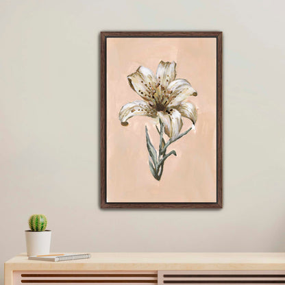 "Lily Flower 4" Art Print