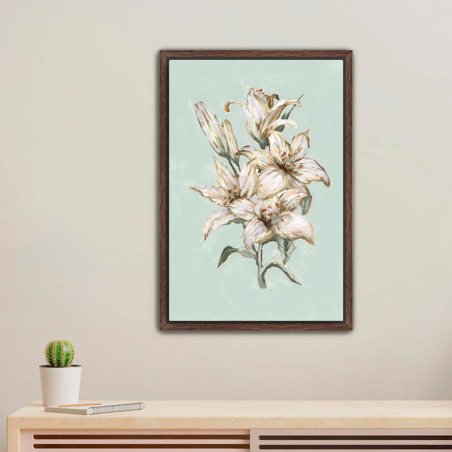 "Lily Flower 6" Art Print