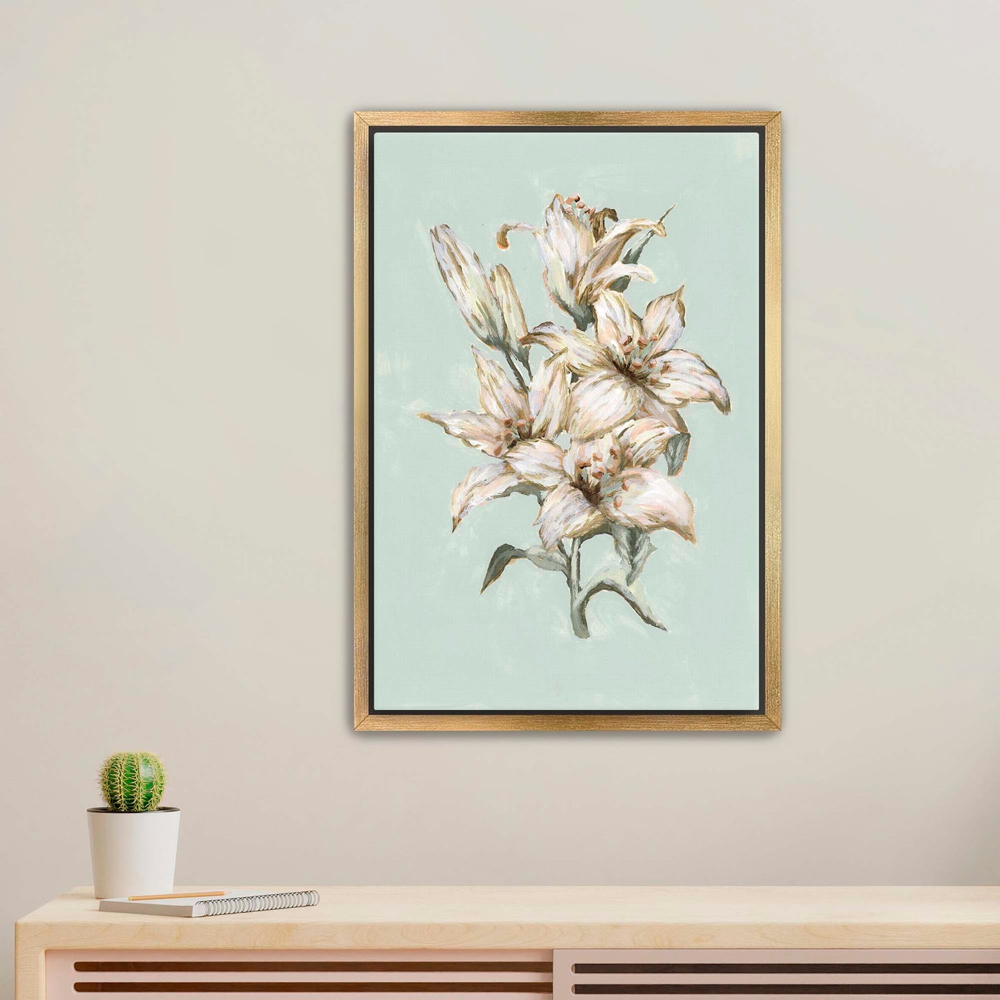 "Lily Flower 6" Art Print