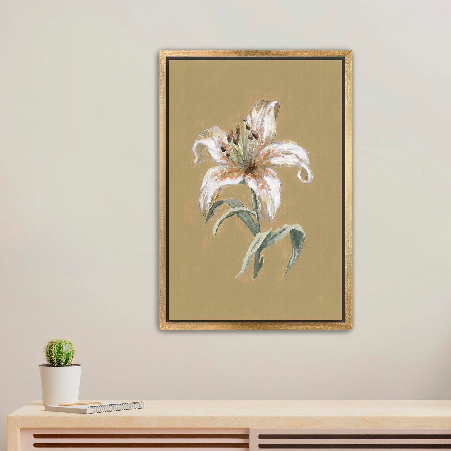 "Lily Flower 8" Art Print