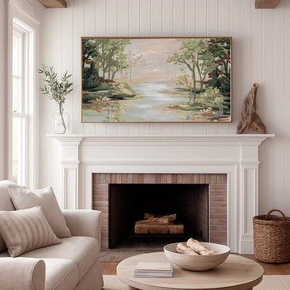 "Morning Reflections" Frame TV