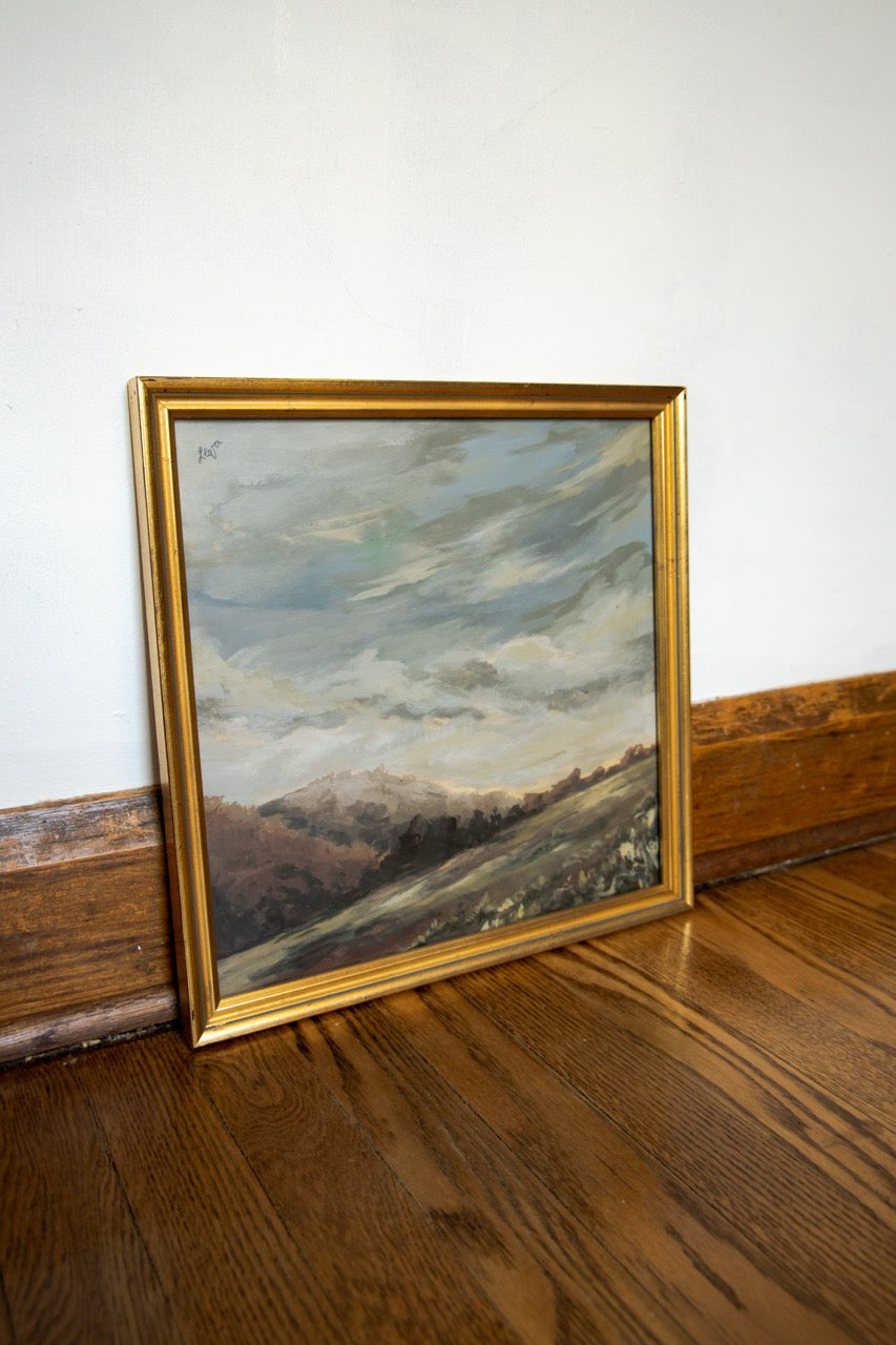 "My Mountains" Original (framed)