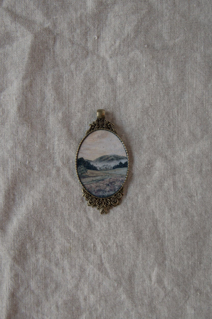 Landscape Antique Style Keychain Sets