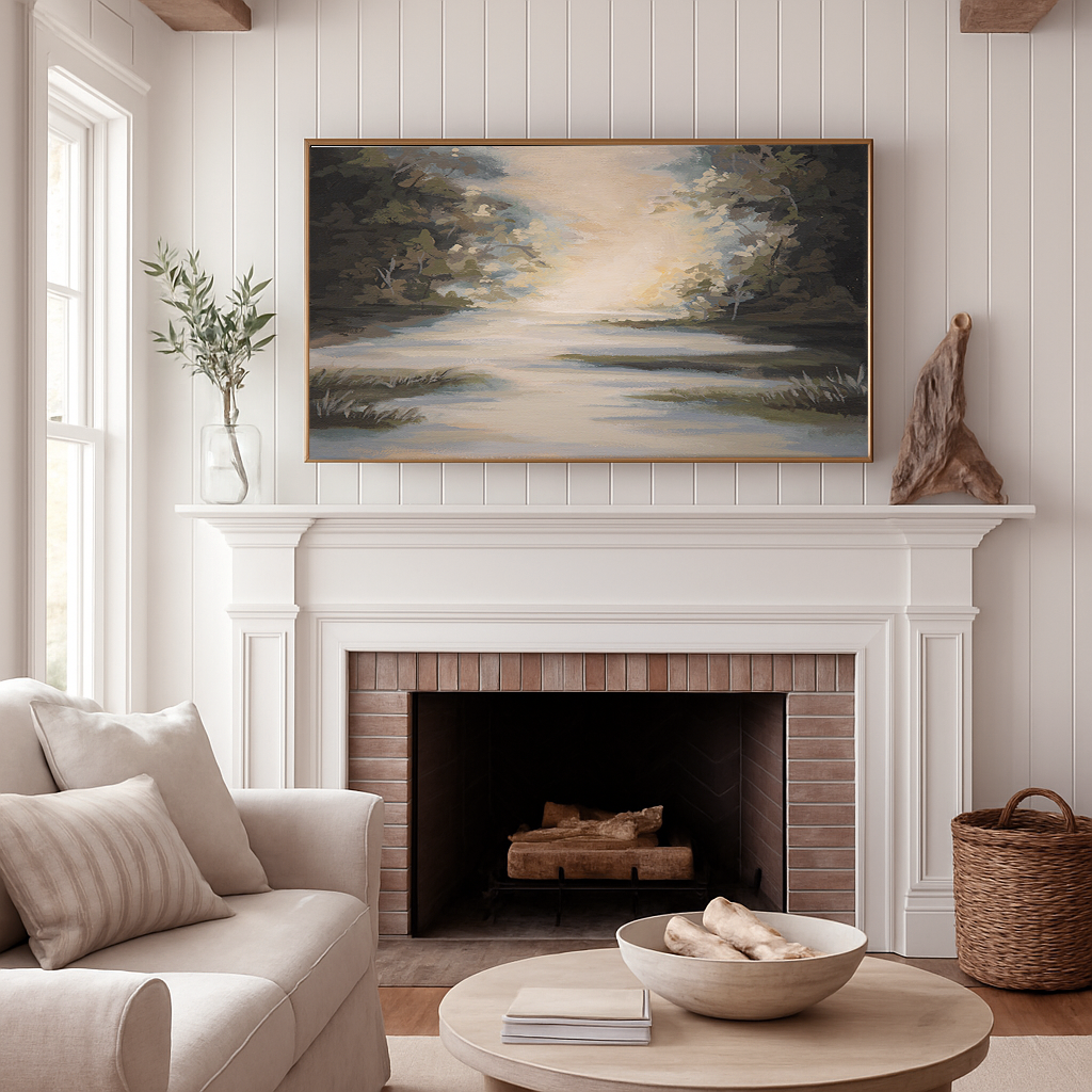 "Reeds of Dew" Frame TV