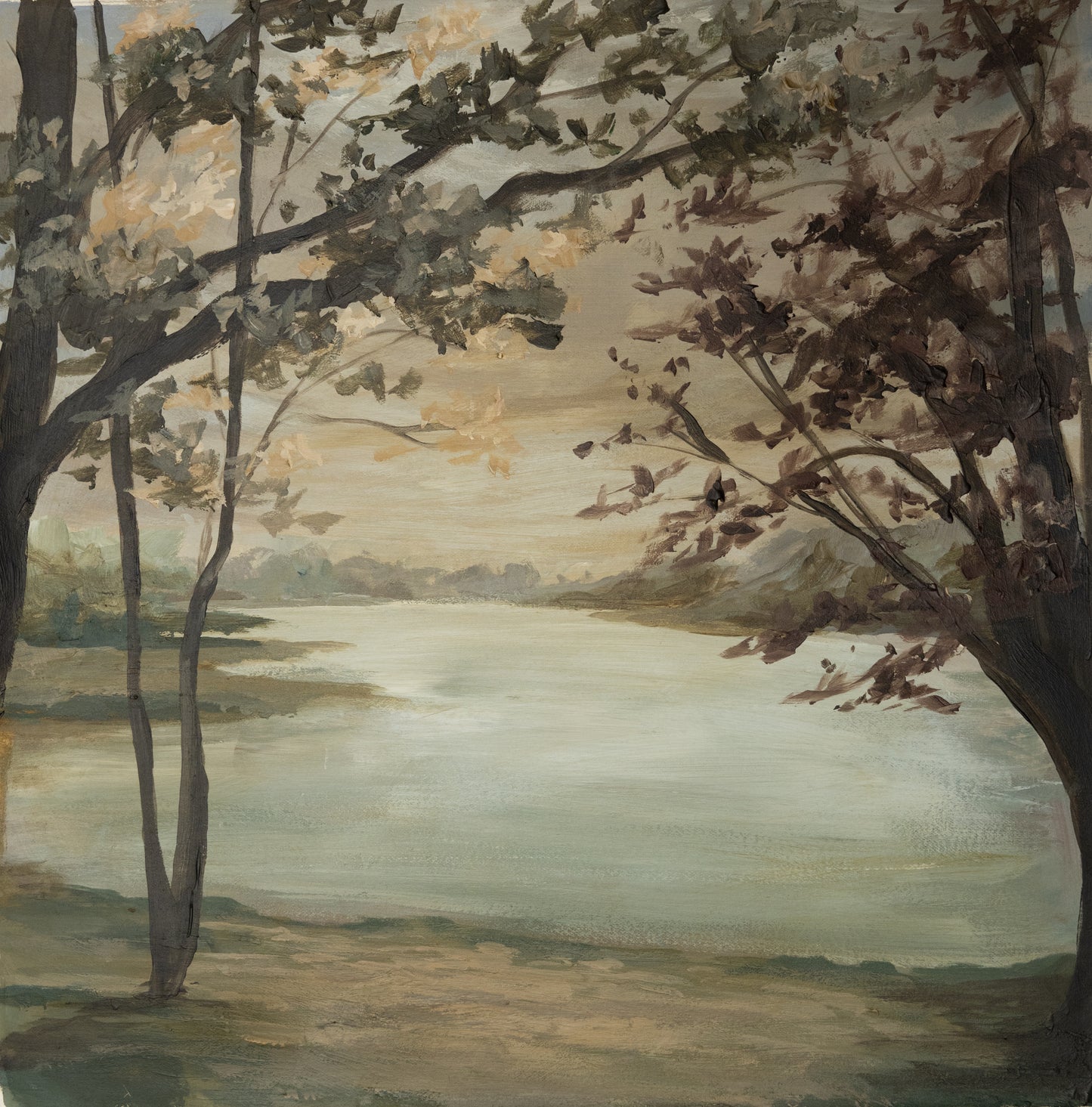 "The Lake House" Art Print