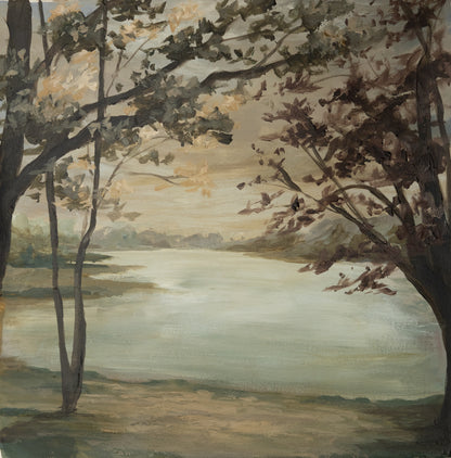"The Lake House" Art Print
