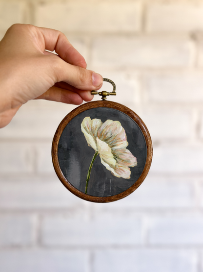 "Wild Flower 6" Circle Ornament 