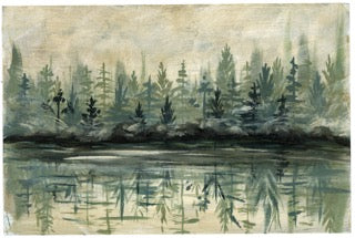 "Winter Reflections" Original (unframed)